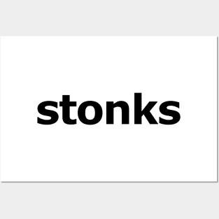 stonks Posters and Art